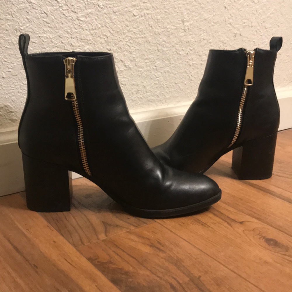 Black booties